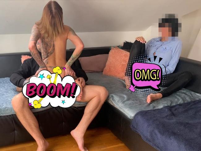 LilliePrivat Porno Video: KRASS: IHR ERSTER PORNO - DREH UND DREIER